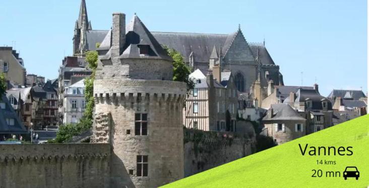 Ty Gavrinis - T2- Centre Bourg - 100M De La Mer Larmor-Baden Kültér fotó